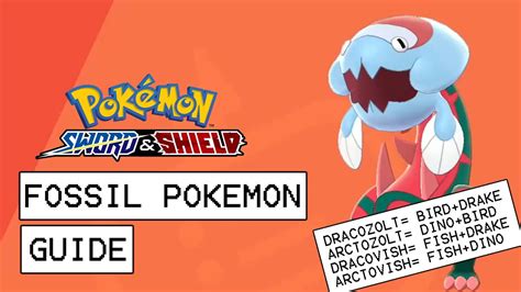 Pokemon Sword and Shield fossil guide – .